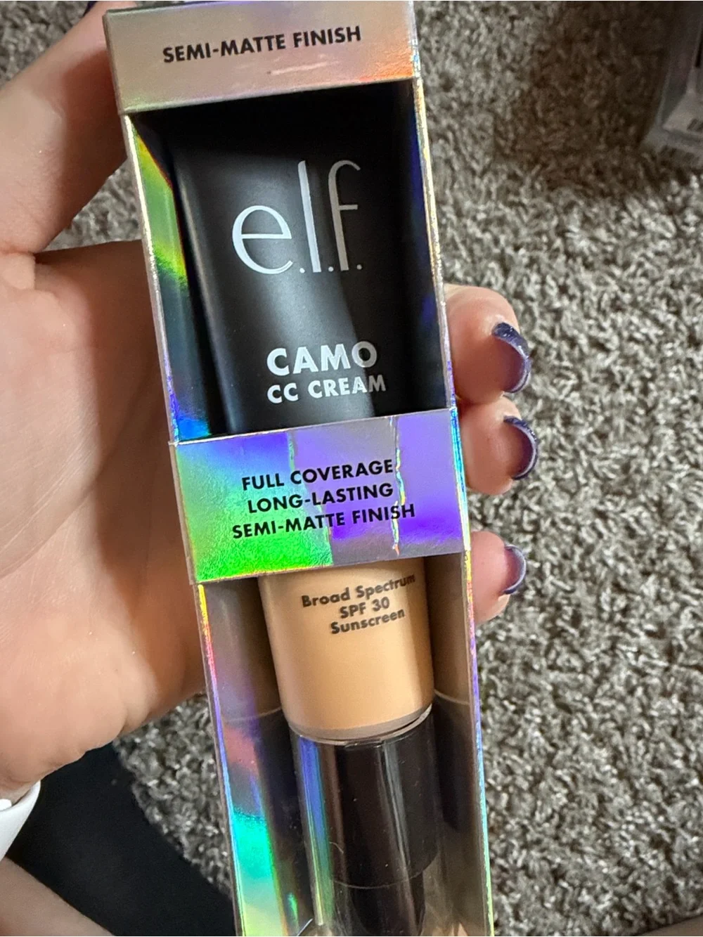 E.L.F Camo CC Cream Full Coverage Semi-Matte Finish Light 280 N